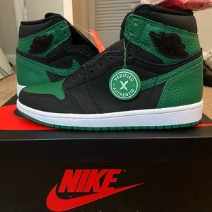 Jordan 1 Retro High Pine Green Sz 7